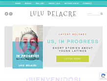 Tablet Screenshot of luludelacre.com